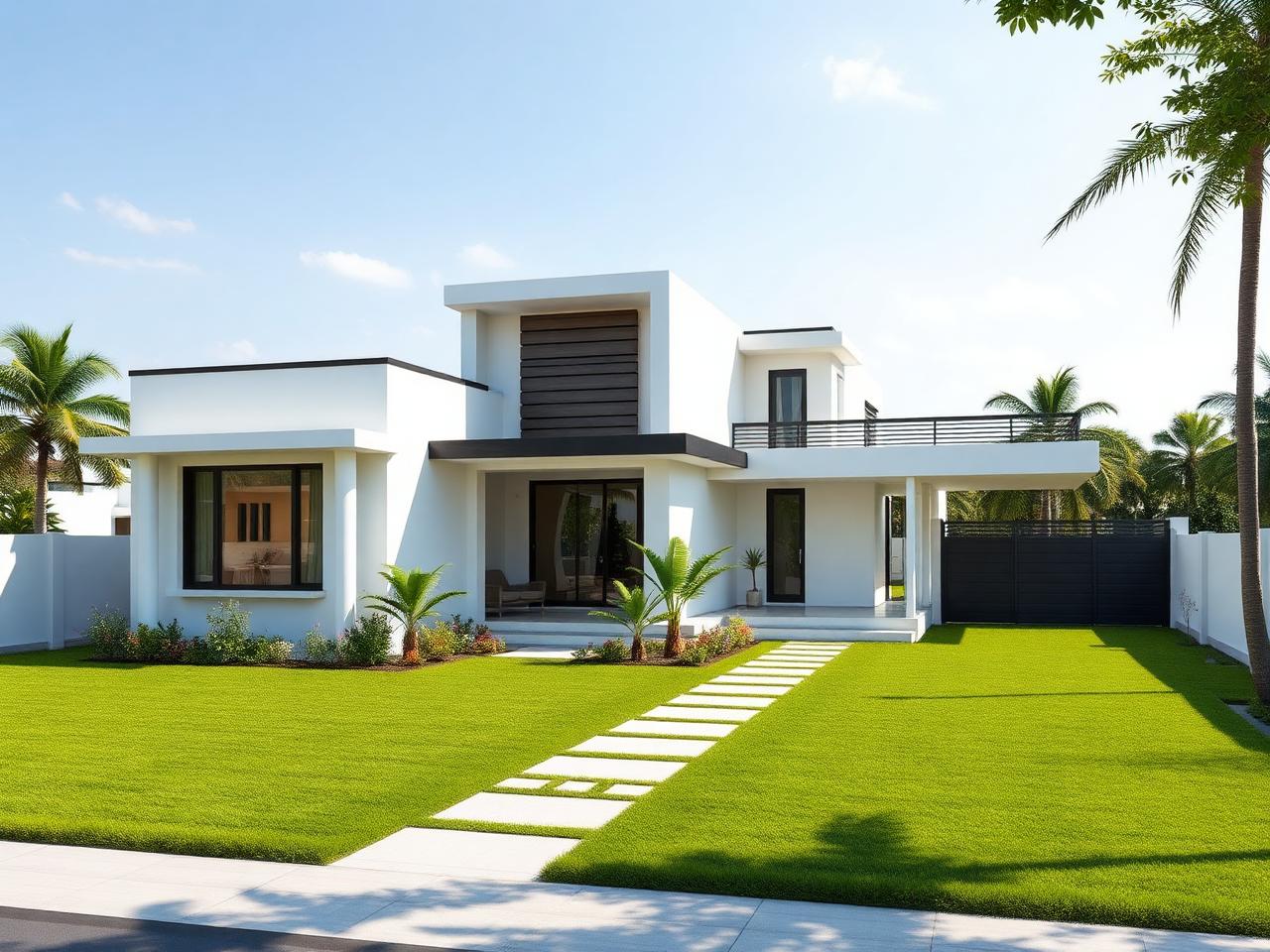 Modern luxury villa Dream Town Phase 2 gated community Salem