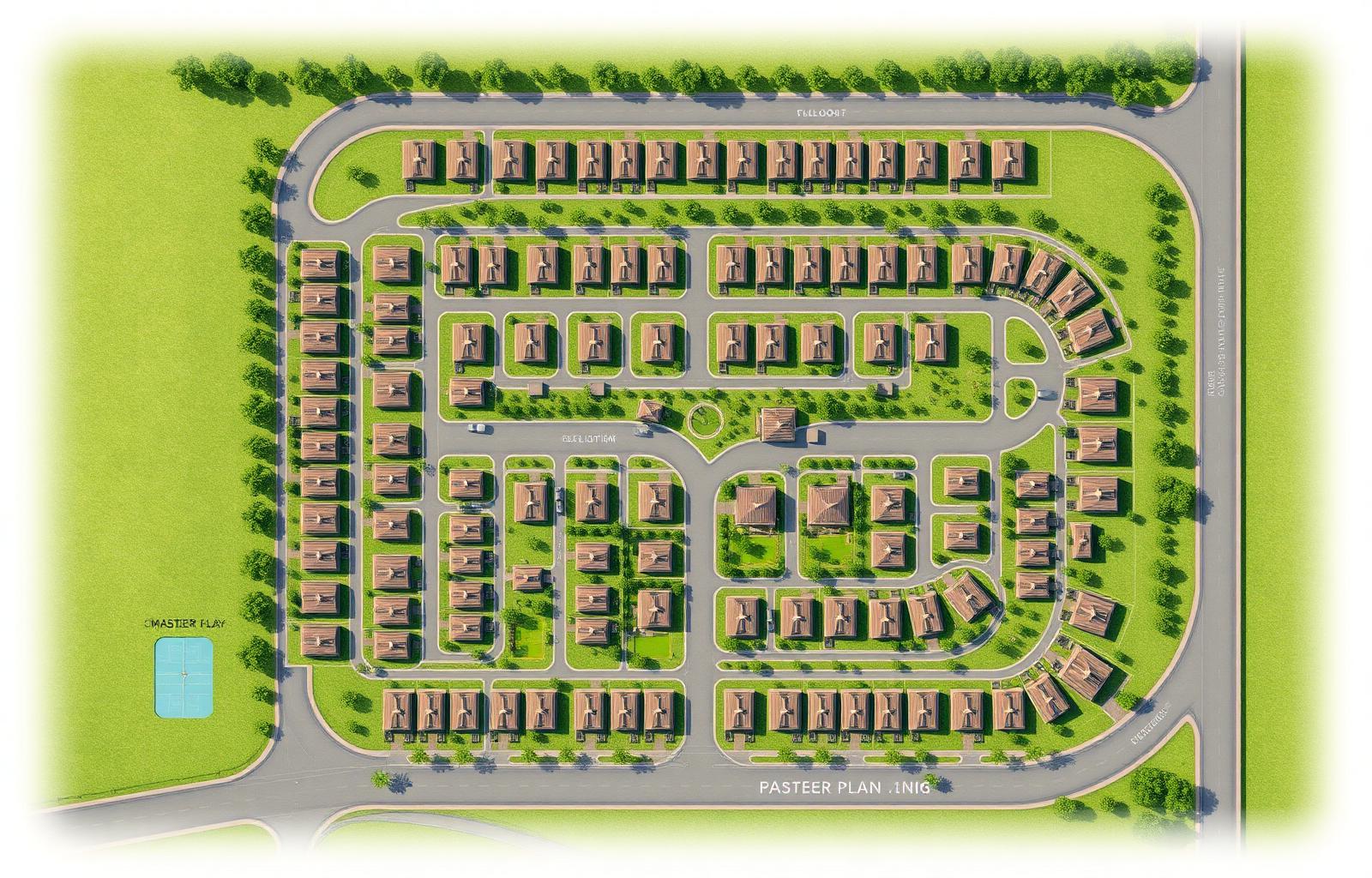 Signature City premium villa plots Sulur Coimbatore — master layout plan