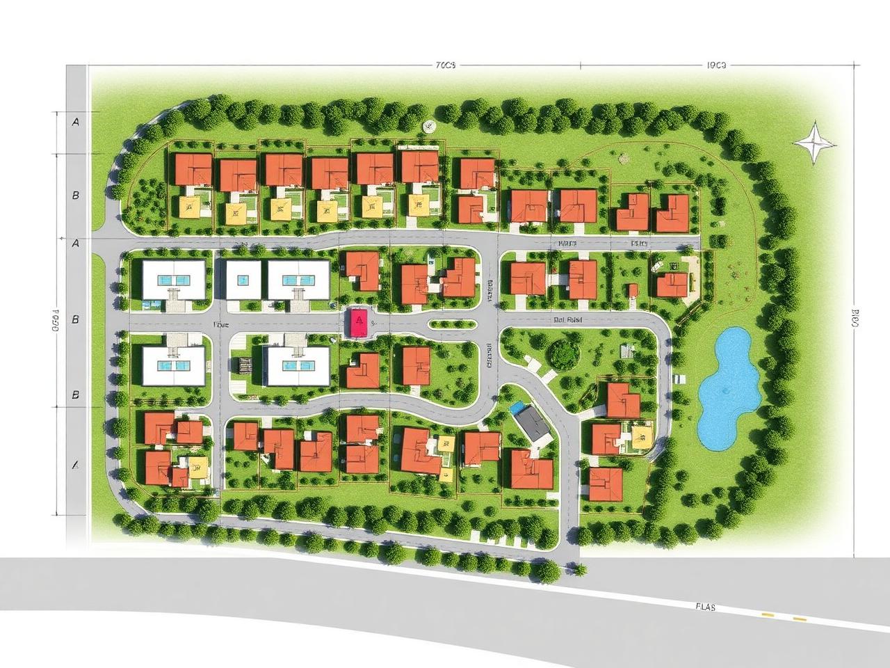VIP Viruksham master layout plan Chengalpattu